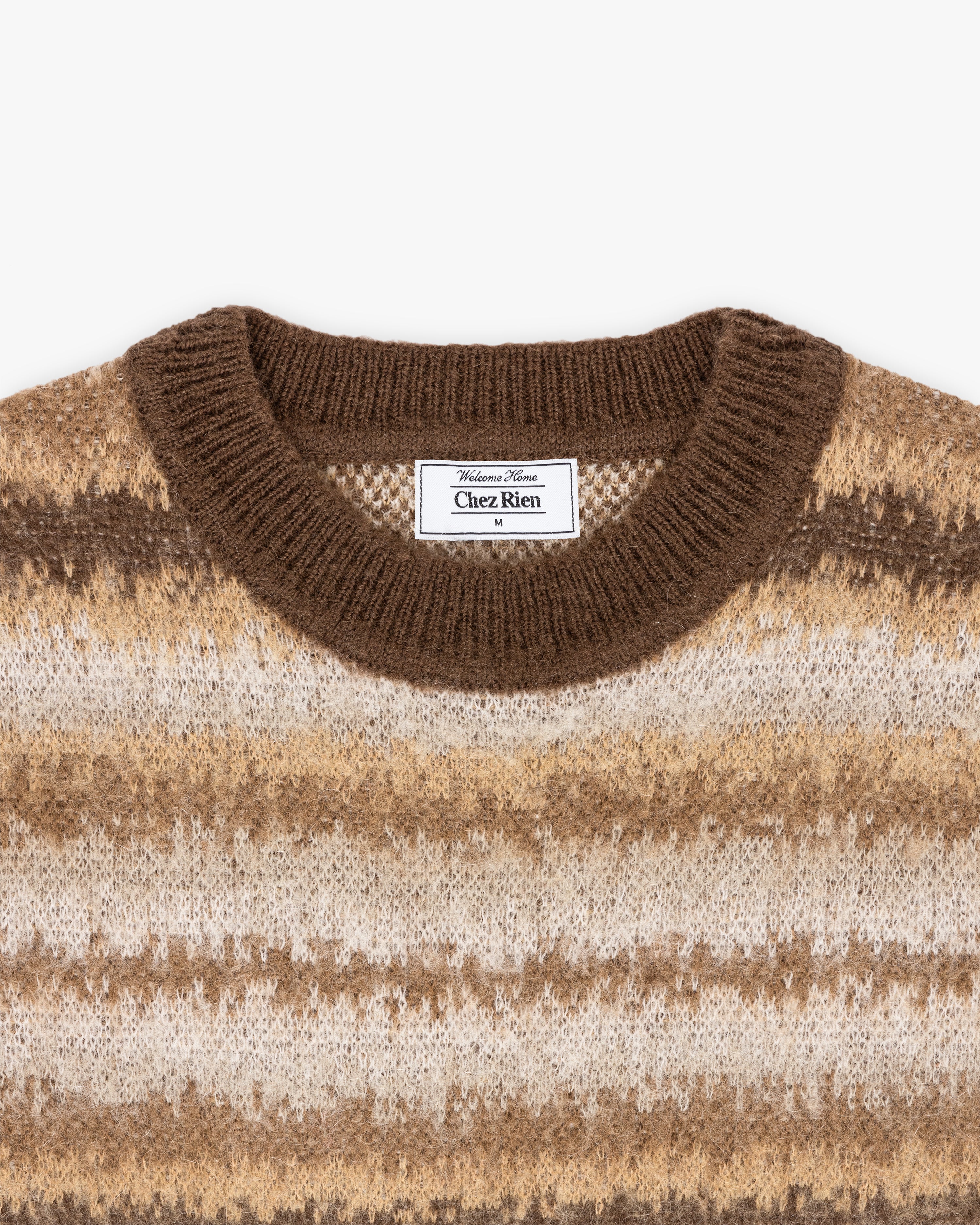 Gradient Stripe Sweater Vest – Chez Rien Gradient Stripe Sweater Vest – Chez Rien