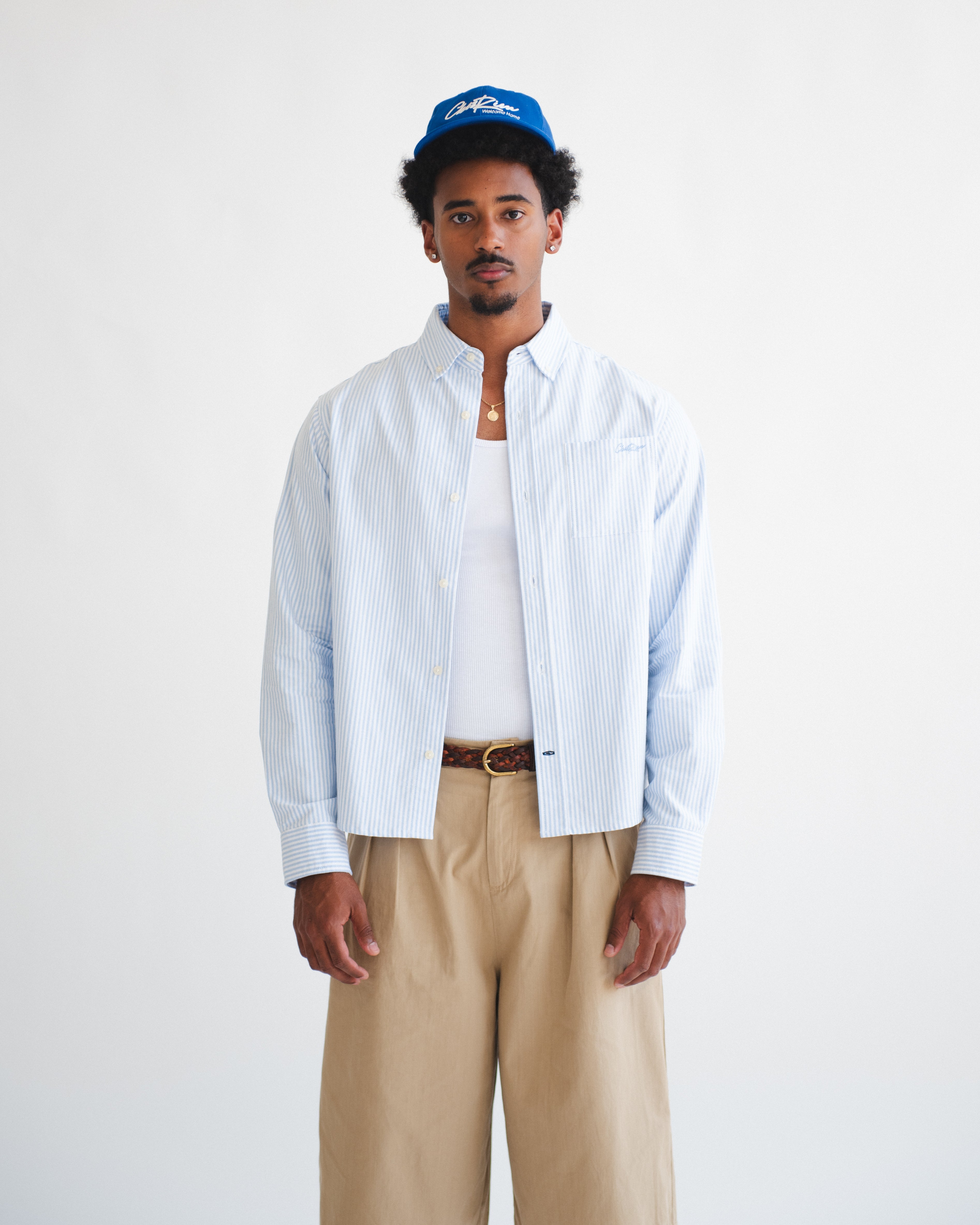 Chainstitch Oxford Shirt – Chez Rien