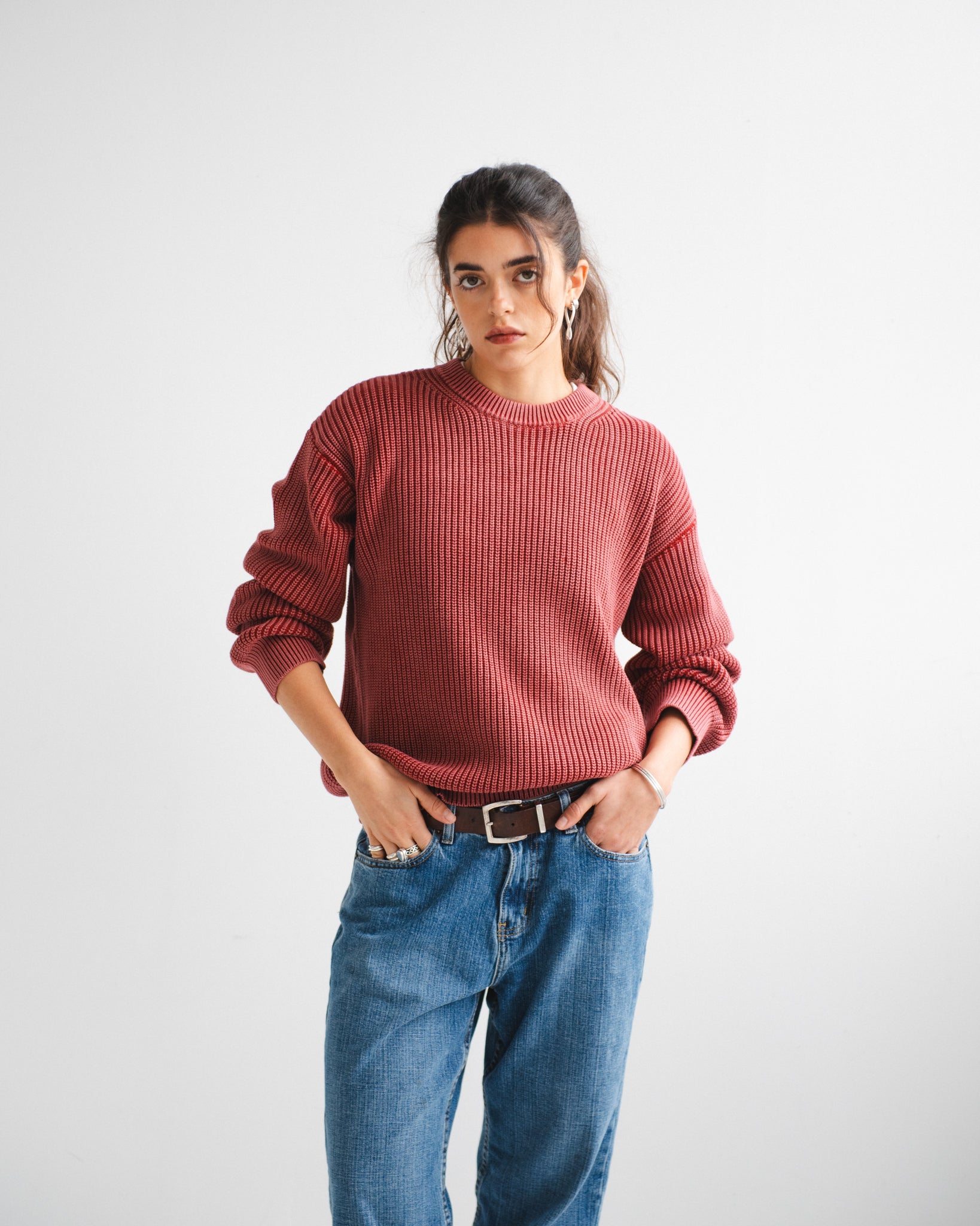 Heavy Shaker Sweater – Chez Rien
