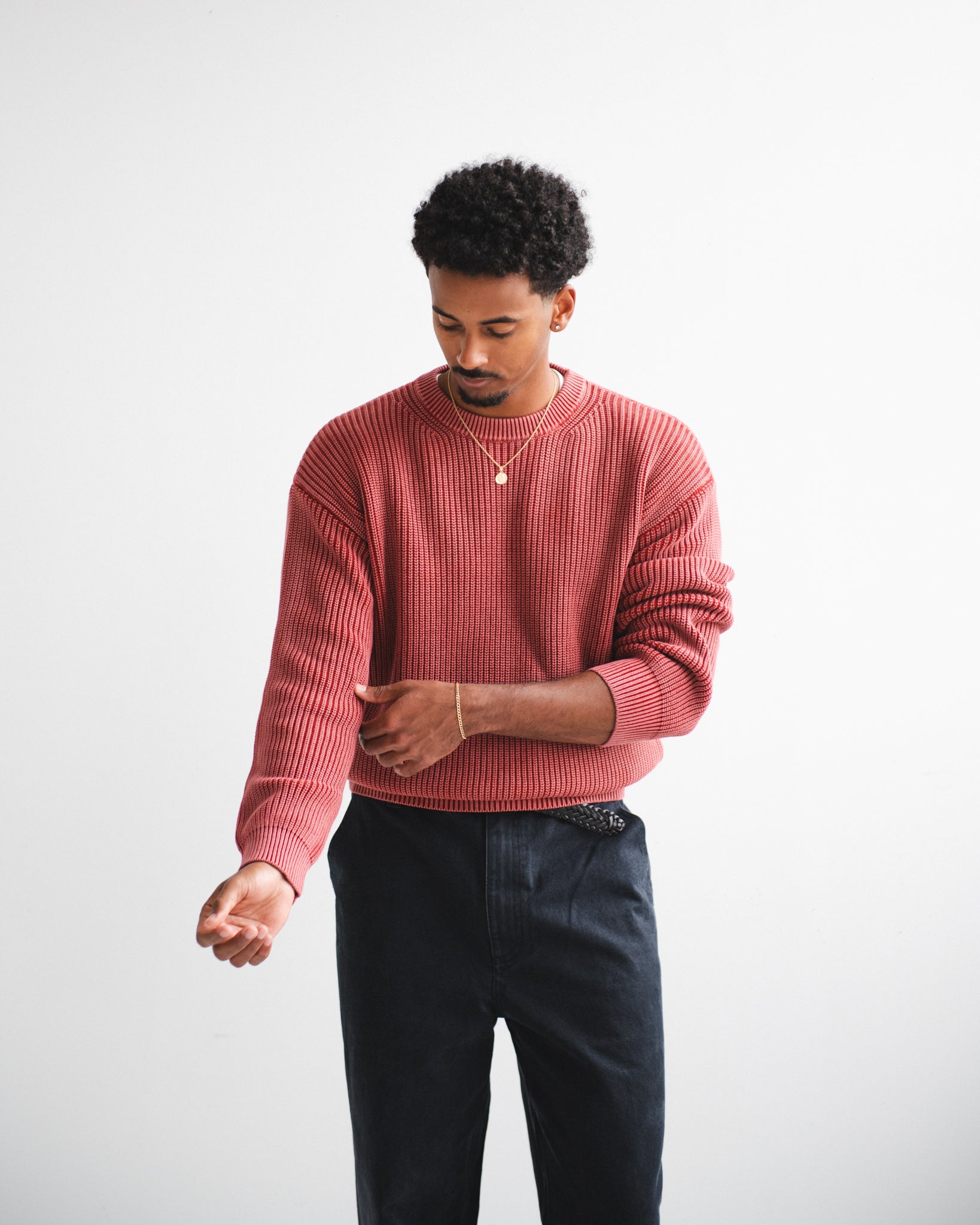 Heavy Shaker Sweater – Chez Rien