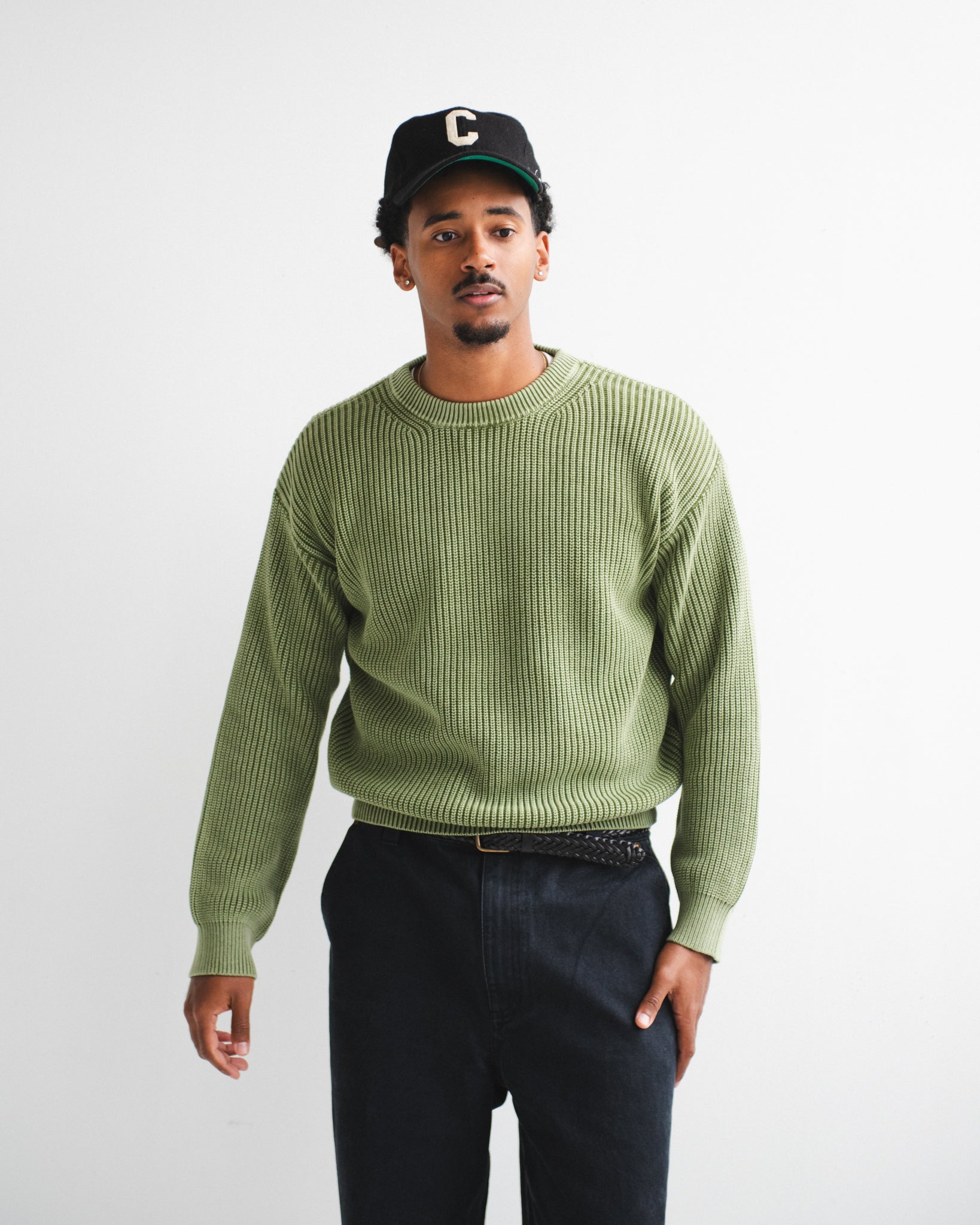 Mサイズ STRONG 006 KNIT T Heavy Shaker Sweater – Chez Rien