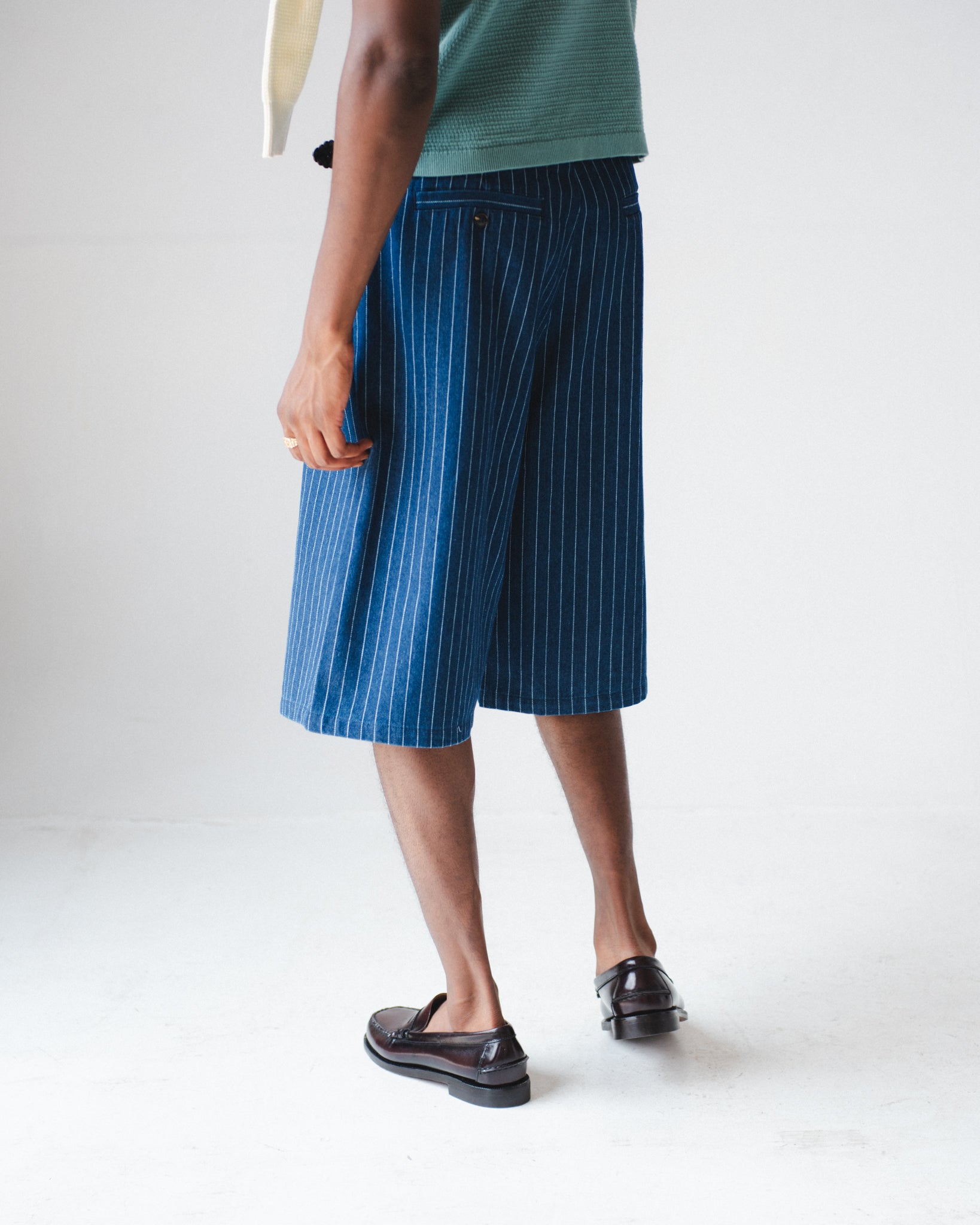 Men's Pleated Shorts | Chez Rien