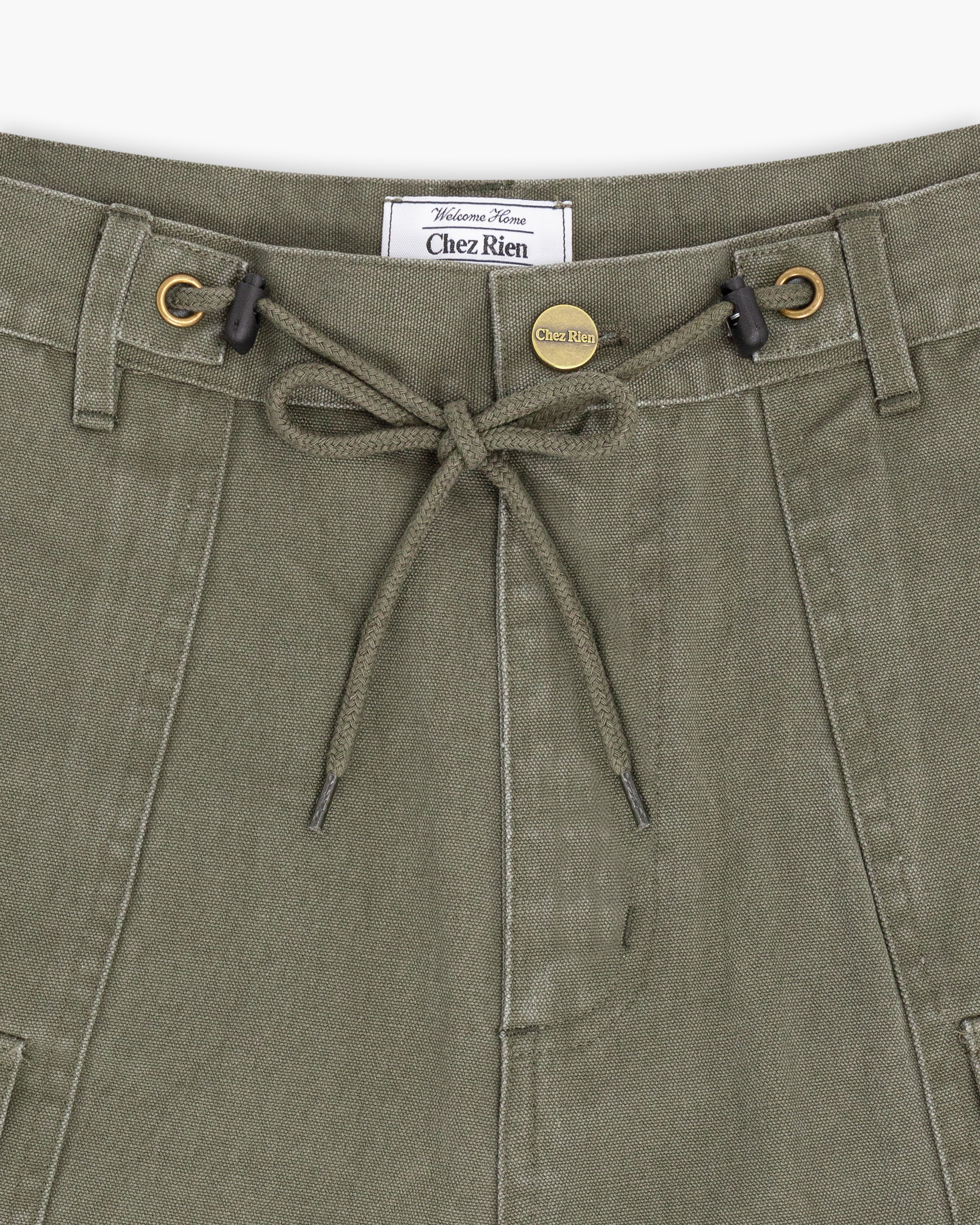 Men's Wide Fatigue Pants | Chez Rien