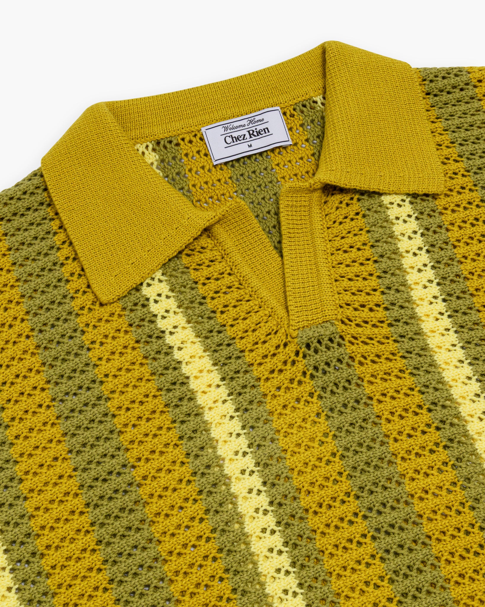 Crotchet Johnny Collar Polo – Chez Rien