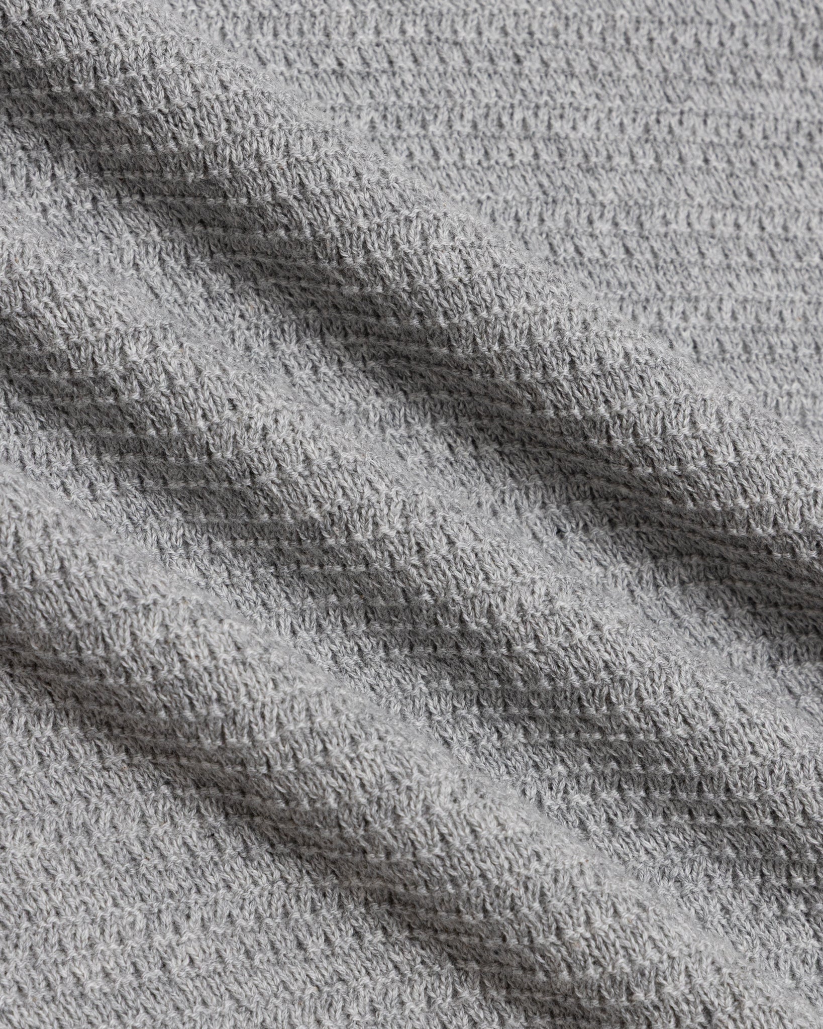 Men's Textured Knit Ringer Tee | Chez Rien