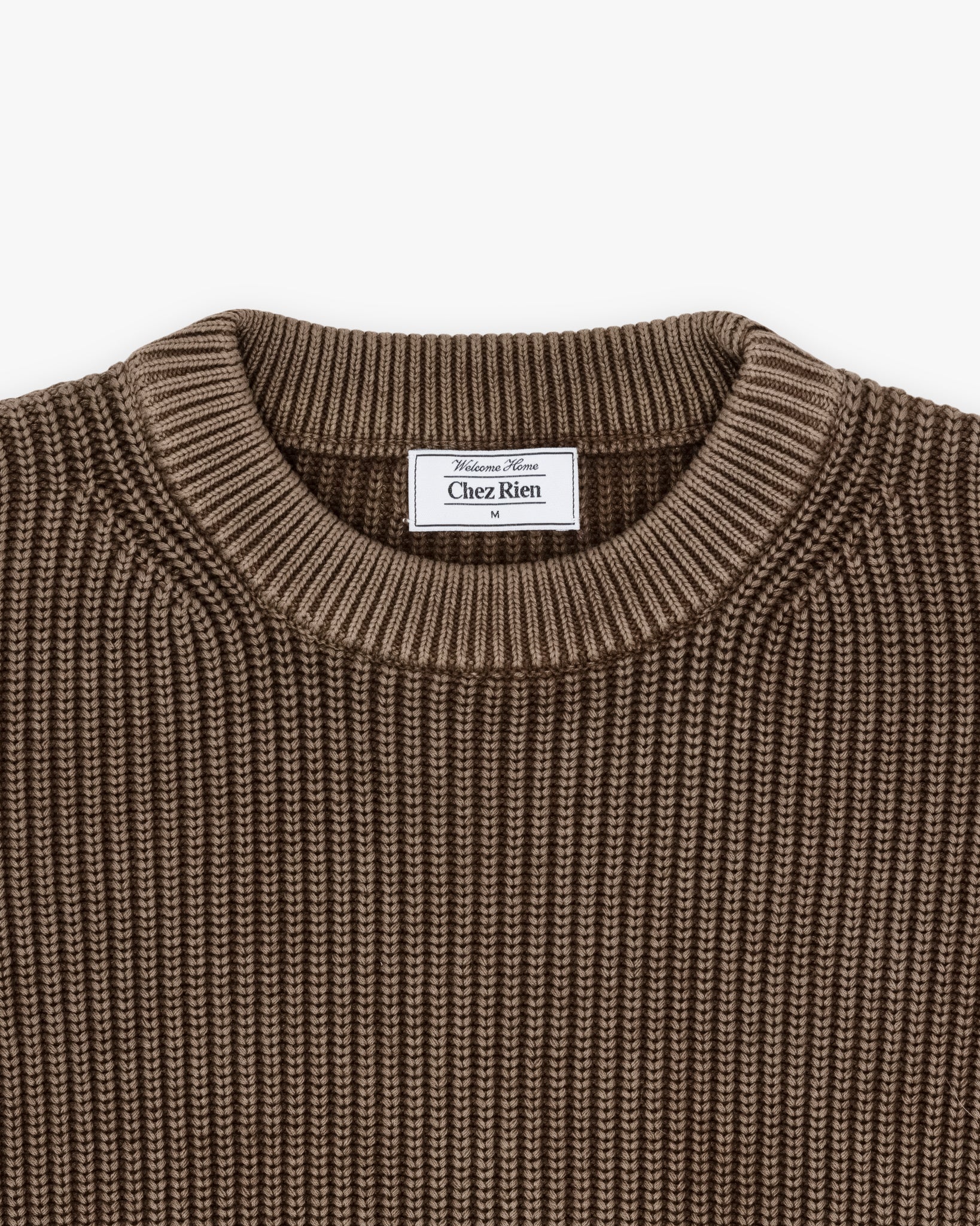 Heavy Shaker Sweater – Chez Rien