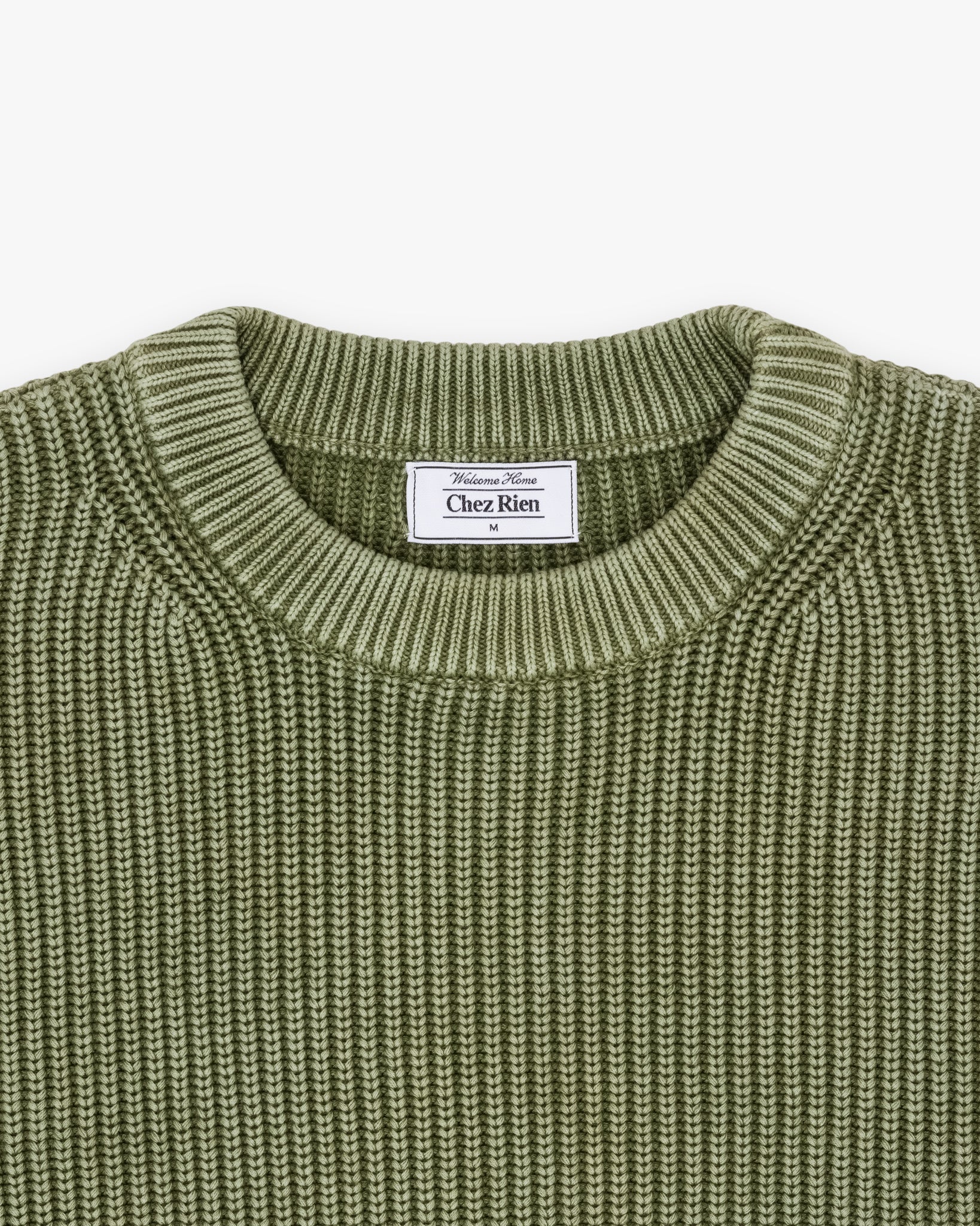 Men's Heavyweight Shaker Sweater | Chez Rien